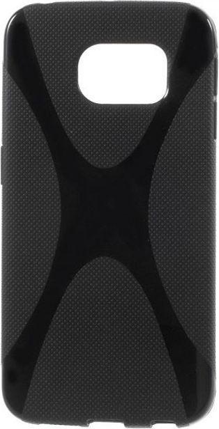 Actual product image MU Classic Elastic plastic cover X-Shape (Samsung Galaxy S6 Edge)