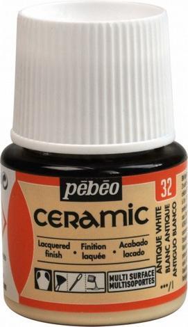 Immagine prodotto Pebeo Colore per ceramica (Bianco Antico, 45 ml)