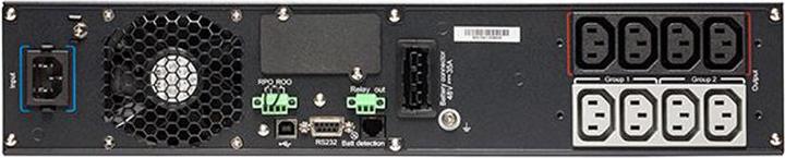 Actual product image Eaton 9PX 1500i RT2U (1500 VA, 1500 W, Online double converter UPS)