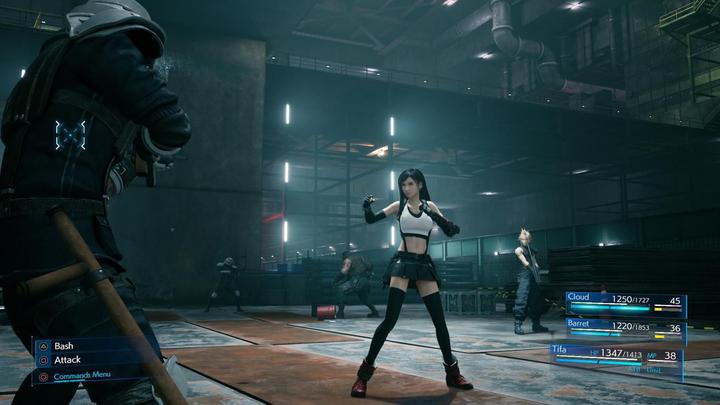 Actual product image Square Enix Final Fantasy VII HD remake (PS4, FR)