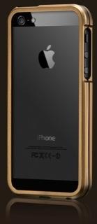 Produktbild more. Armor Metal Bumper für iPhone 5/5S/SE Bronze/Black (Apple iPhone 5, Apple iPhone 5s, Apple iPhone SE)