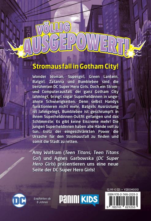 Produktbild Panini DC Super Hero Girls: Völlig ausgepowert (Deutsch, Agnes Garbowska, Amy Wolfram, 2021)