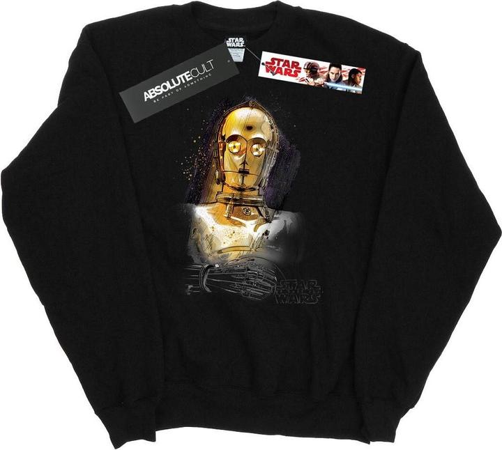 Produktbild Star Wars The Last Jedi C3PO Brushed Sweatshirt (M)