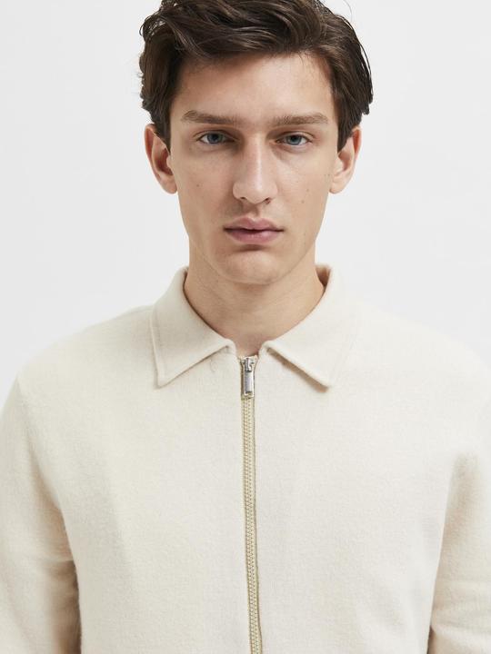 Image du produit Selected Homme Cardigan tricoté à fermeture éclair (M)
