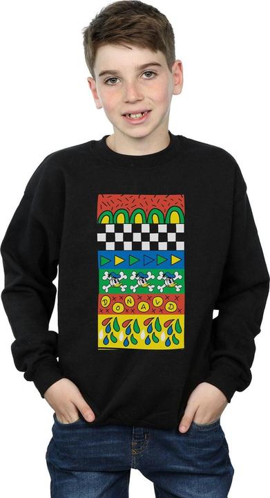 Produktbild Disney Donald Duck Vintage Pattern Sweatshirt Jungen (140, 146)