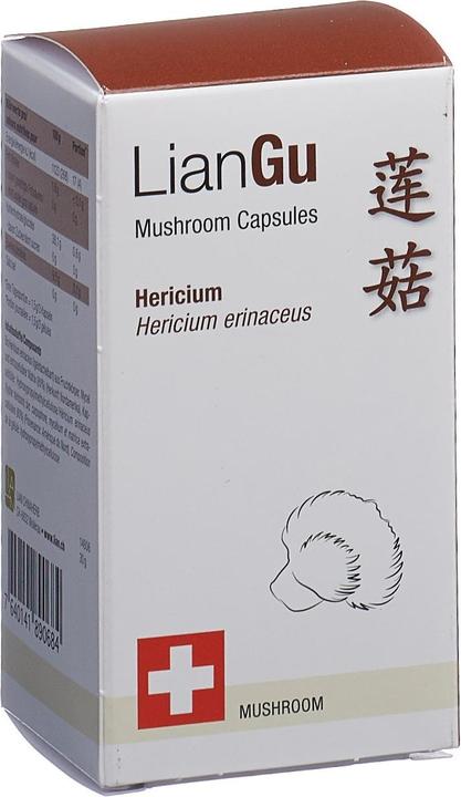 Lian Hericium Mushrooms Kapsel (60 Stück, Kapseln, 60 g)