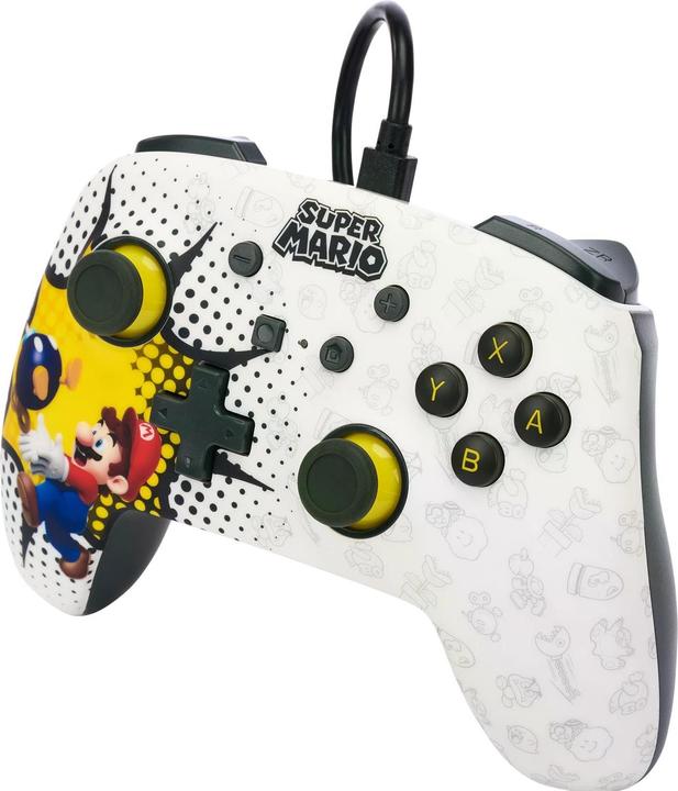 Immagine prodotto PowerA Controller cablato migliorato per Nintendo Switch - Bob-omb Blast (Switch)