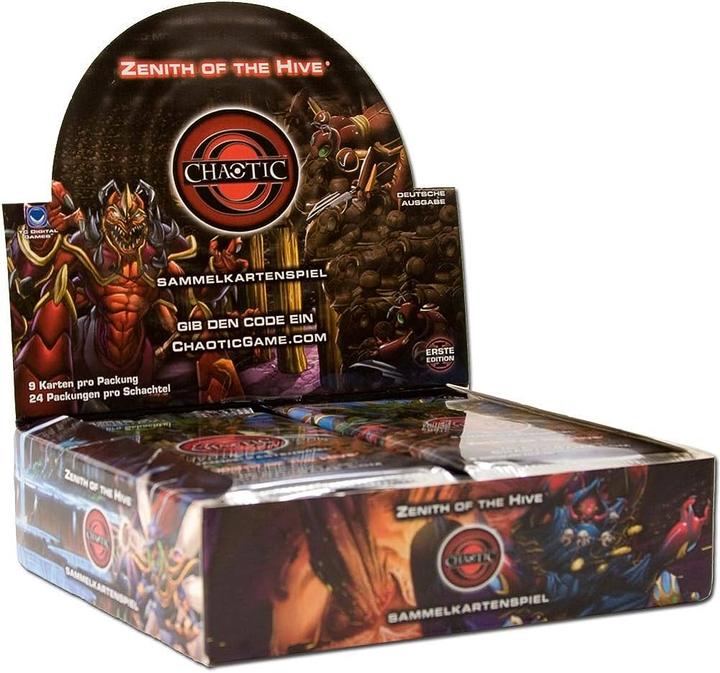 Actual product image Bushiroad Chaotic Card Game Booster Box - Zenith of the Hive - EN (English, Booster Pack)