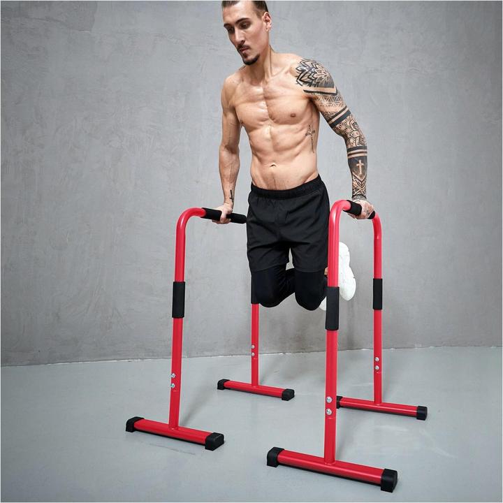 Image du produit Gorilla Sports Push Up Stand Dip Barres
