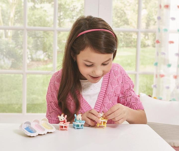 Immagine prodotto Sylvanian Families Set per la cura di tre gemelli