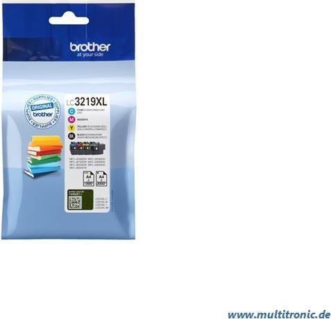 Produktbild Brother LC-3219XL Value Pack (BK, Color)