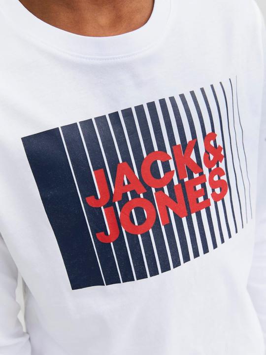Immagine prodotto Jack & Jones Maniche lunghe con logo per ragazzi (140)