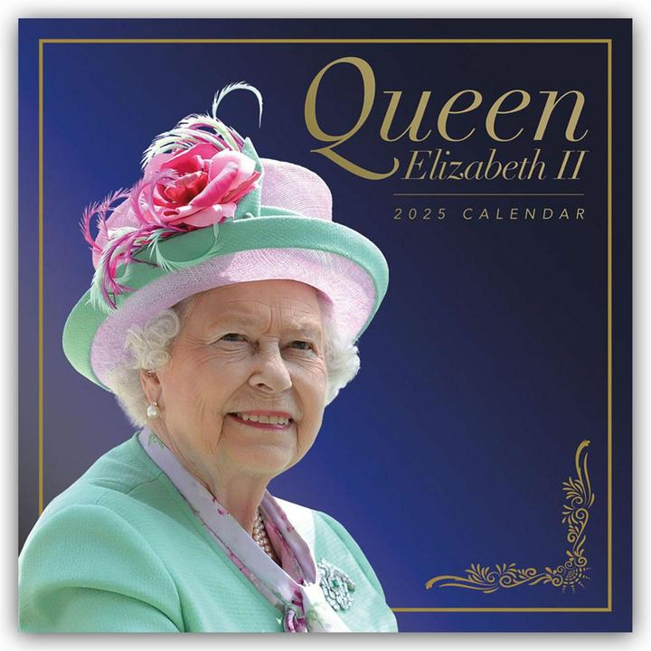 Image du produit Queen Elisabeth II - Reine Élisabeth II 2025 - Calendrier mural (305 x 305 mm, Anglais)
