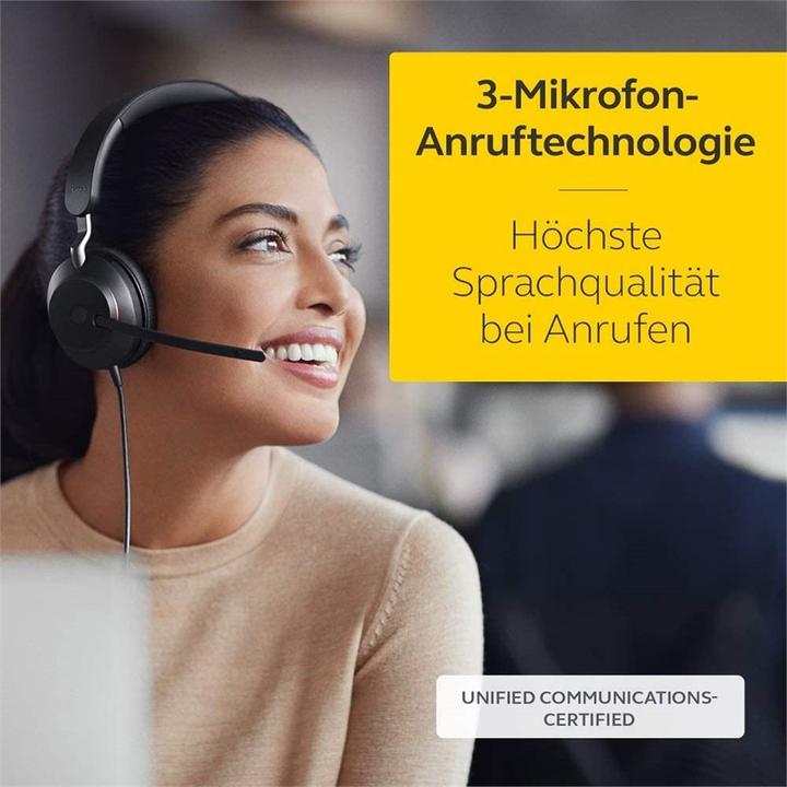 Image du produit Jabra Evolve2 40 SE UC Mono NC (USB-C) (Filaire, USB-C)