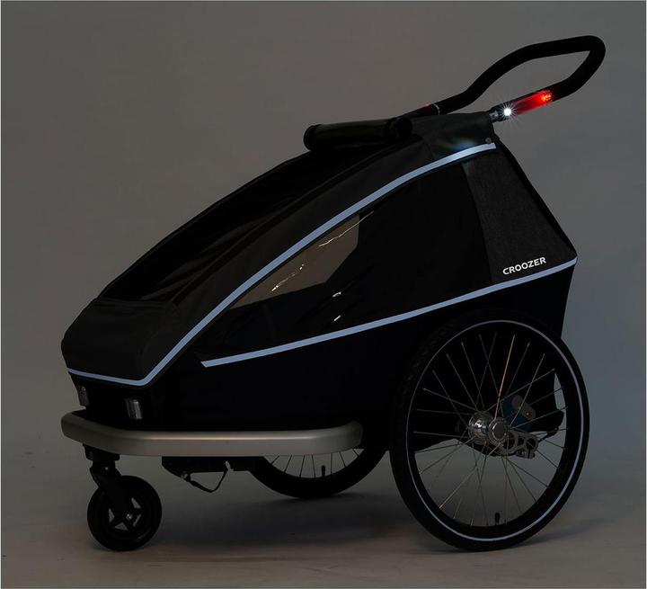 Actual product image Croozer Kid Vaaya 1 3in1 - Graphite Blue
