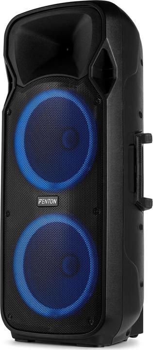 Immagine prodotto Fenton Speaker Bluetooth - FT212LED MK2 karaoke box met LEDâ€™s, accu en microfoons - (Attivo)