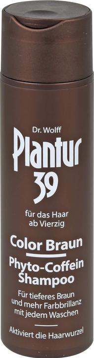 Plantur 39 Color Braun Phyto-Coffein (250 ml, Flüssiges Shampoo)