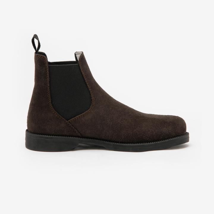 Image du produit Caperlan Boots équitation croute de cuir junior - 500 marron (33)