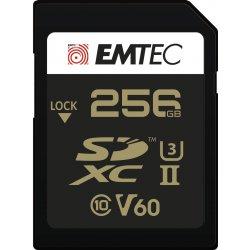 Actual product image Emtec SD 256GB UHS-II U3 V60 Ultra Pro (256 GB, SDXC, U3, UHS-II)