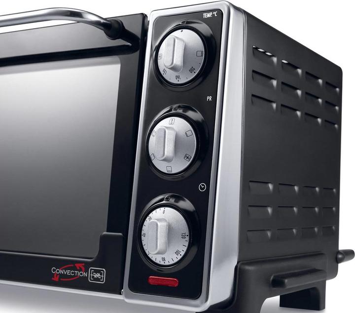 Actual product image De'Longhi DeLonghi EO 20792 oven 20 L 1300 W Black, Silver