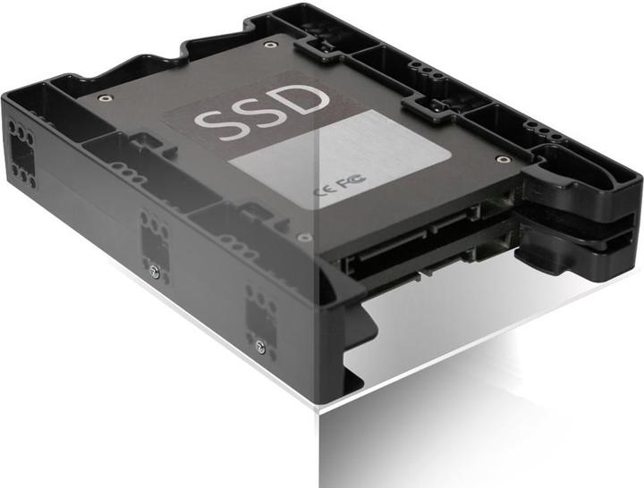 Image du produit Icy Dock Cadre SSD 2x2.5" dans une baie de 3.5