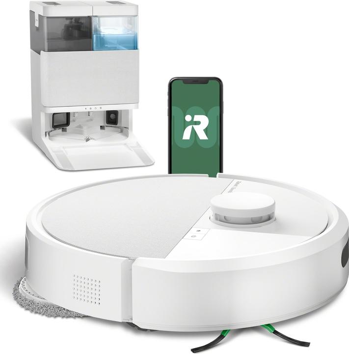 iRobot Roomba Plus 405 Combo + AutoWash Dock (Robot d'aspiration et de nettoyage)