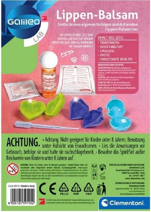Produktbild Clementoni Lippenbalsam