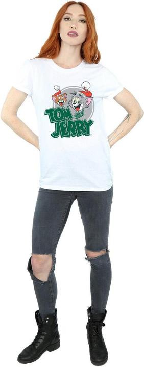 Image du produit Tom & Jerry - T-shirt CHRISTMAS GREETINGS - Femme (M)