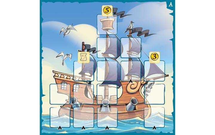 Actual product image Asmodée Captain Flip (German)