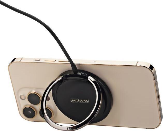 Image du produit Duzzona Dux Ducis Ä®kroviklis belaidis W1 MagSafe juodas (15 W)