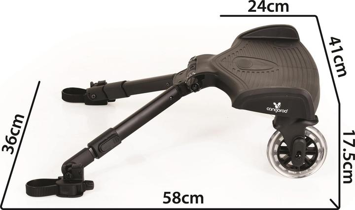 Actual product image Cangaroo Footboard Follow me foldable