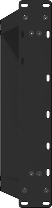 Image du produit VidaXL Pieds de table basse en U 2 pcs. noir 50x(42-43) cm acier Pied de table