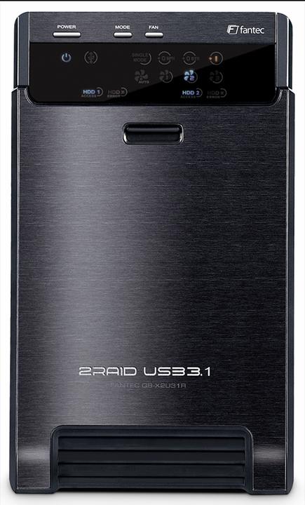 Produktbild Fantec QB-X2U31z 2 x 3,5 SATA Raid HDD USB 3.1 (3.5")