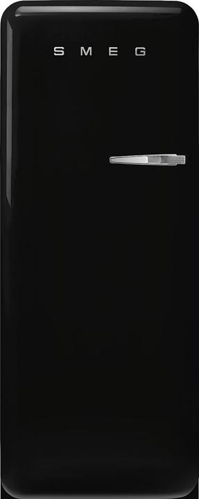 Smeg FAB28LBL6 Kühlschrank Linksanschlag Schwarz 50's Style (270 l)