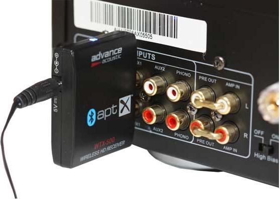 Immagine prodotto advance acoustic WTX-500, ricevitore Bluetooth AptX (Ricevitore)