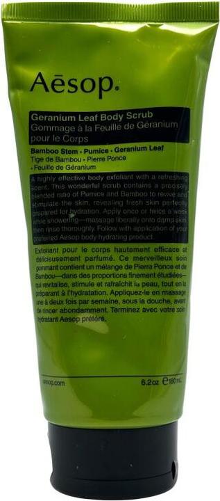 Aesop Scrub corpo alle foglie di geranio (180 ml)