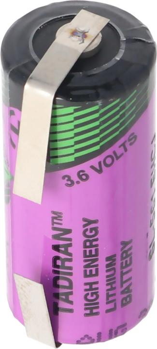 Actual product image Tadiran Battery SL-561, 2/3 AA with solder tab U-shape (1 pcs., AA, 1100 mAh)