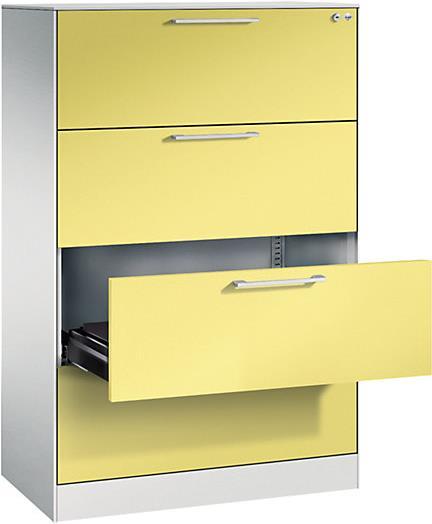 Produktbild C+P Karteischrank ASISTO (80 x 43.5 x 129 cm)