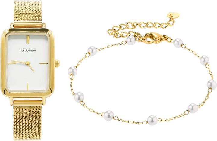 Actual product image Heideman Set Insa Elula gold coloured (Stainless steel)