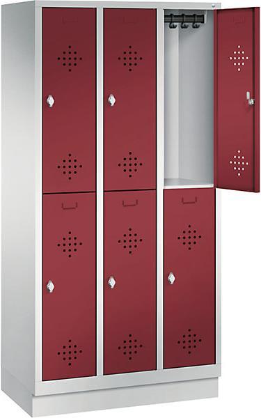 Immagine prodotto C+P Armadio CLASSIC con zoccolo, a due livelli (50 cm, 180 cm)