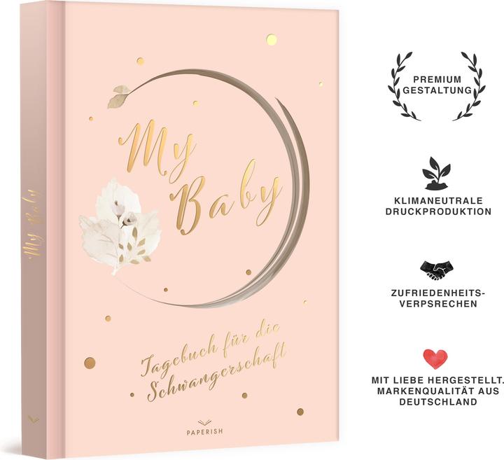Image du produit My Baby - Tagebuch für die Schwangerschaft (Allemand, Pia Loewe, 2021)