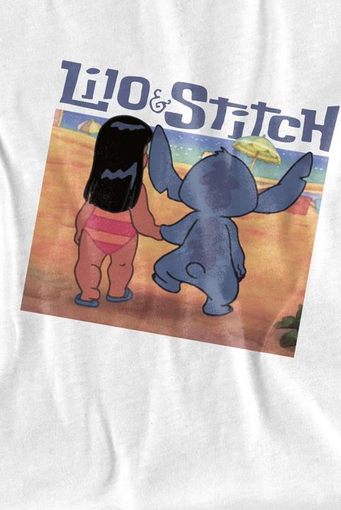 Actual product image Lilo & Stitch Childrens/Kids Into The Sunset T-Shirt (140)