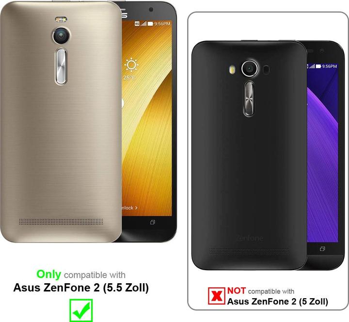 Produktbild Cadorabo Universale Schutzhülle für Asus ZenFone 2 (5.5 Zoll) Tasche mit Gürtelclip (Asus Zenfone 2)