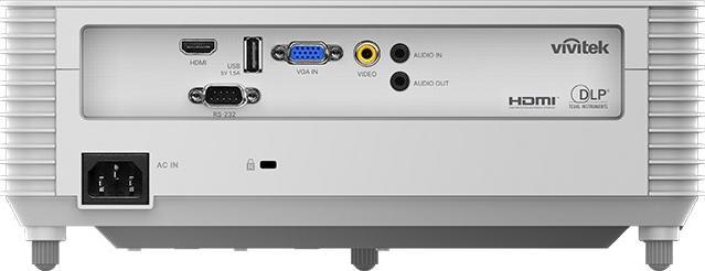 Immagine prodotto vivitek Proiettore, 1080p, lampada 4.000 AL, TR: 1,48-1,62:1 (WUXGA, 4000 lm, 1.48 - 1.62:1)