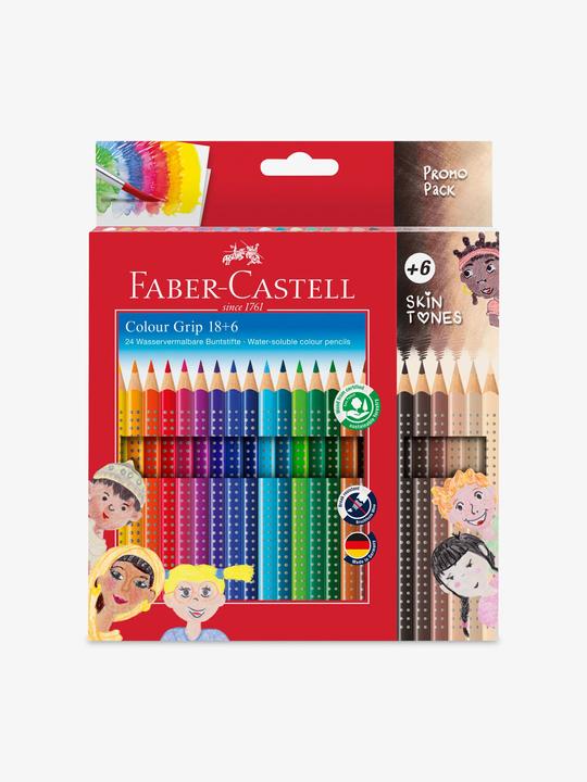 Immagine prodotto Faber-Castell Grip a colori (Ordinati, 24 x)