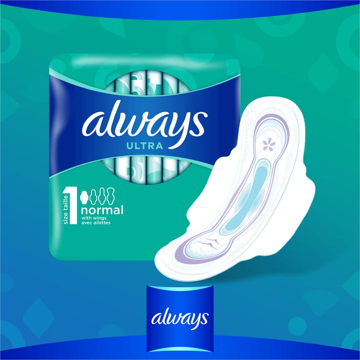 Actual product image Always Ultra (24 x, Sanitary pads)