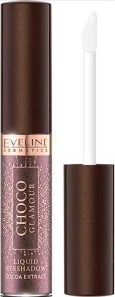 Actual product image Eveline Choco Glamour Liquid Eyeshadow 06 6.5Ml