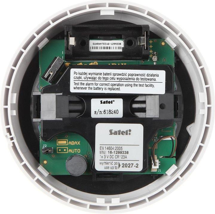 Produktbild Satel Wireless Smoke Sensor Asd-250 Abax / Abax2
