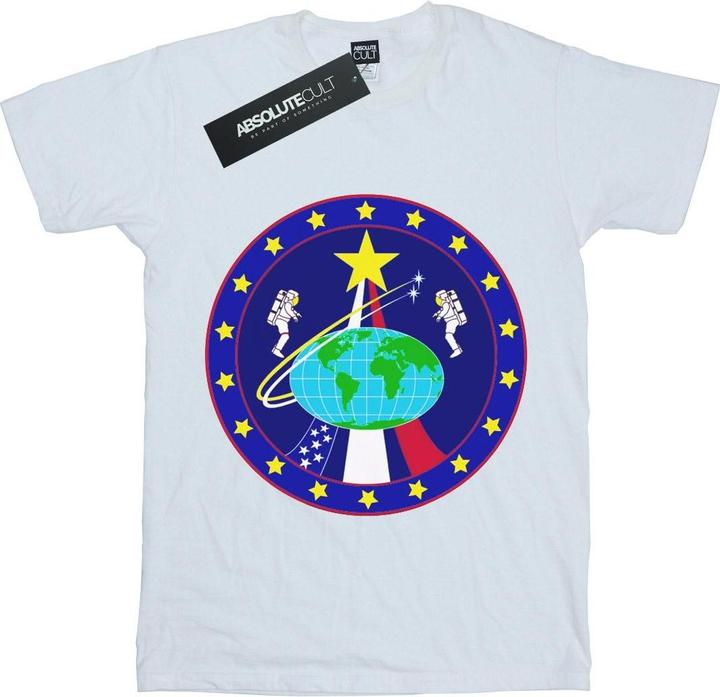 Immagine prodotto Nasa Classic Globe Astronauts Maglietta Ragazze (116)