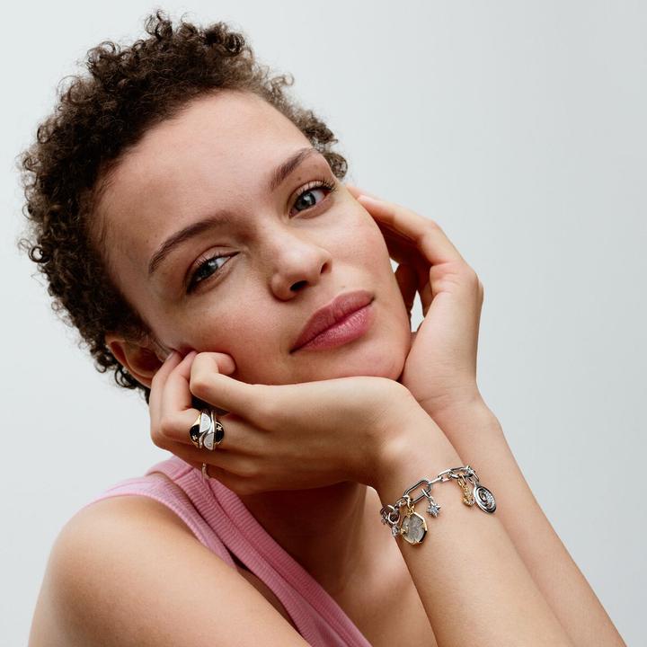 Produktbild Pandora ME Struktur & Steine Ring (58, 925 Silber)